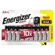  AA Energizer MAX LR6 BL-16, 16, 