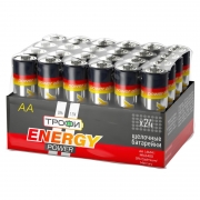 Батарейка AA Трофи Energy Power LR6-24 Alkaline, 24шт, bulk