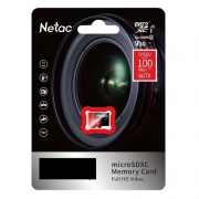   Micro SDXC 256Gb Netac P500 Extreme Pro U3 V30 A1 100 /c  