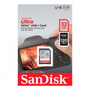   SDHC 32Gb SanDisk Ultra Class 10, UHS-I U1, 120 / (SDSDUN4-032G-GN6IN)
