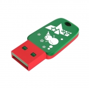 16Gb Netac U197 X-mas mini USB 2.0 (NT03U197N-016G-20RG)
