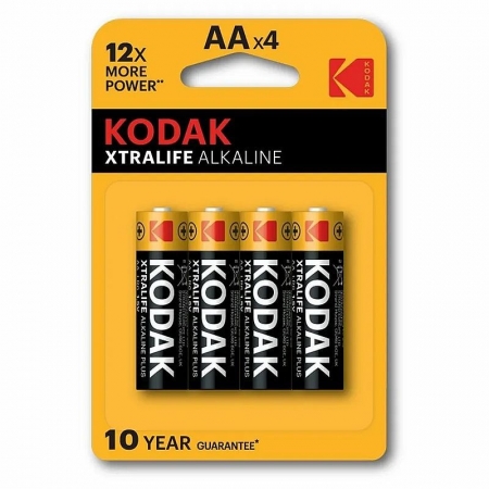 ��������� AA Kodak XTRALIFE LR6-4BL, Alkaline, 4��, �������