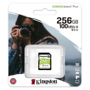   SDXC 256Gb Kingston Canvas Select Plus U3 V30 100/85 / (SDS2/256GB)