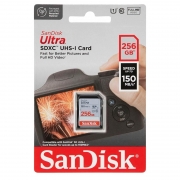   SDXC 256Gb SanDisk Ultra Class 10, UHS-I U1, R150 / (SDSDUNC-256G-GN6IN)