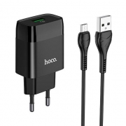   Hoco C72Q QC3.0 3 USB +  Micro USB, 