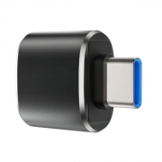 Адаптер OTG USB Type C(m) - USB 3.0 Af, черный, KS-is KS-388