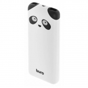 Зарядное устройство Buro Panda, 10000 мА/ч, 2.1A 2xUSB, белое (RA-10000PD-WT)