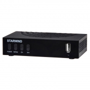 Цифровой телевизионный ресивер DVB-T2 Starwind CT-220 черный