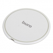 Беспроводное зарядное устройство Qi, 10W, белое, Buro QF3