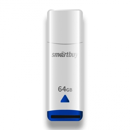 64Gb Smartbuy Easy White USB2.0 (SB064GBEW)
