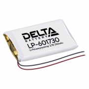 Аккумулятор Li-Po 3.7В 250мАч, Delta LP-601730