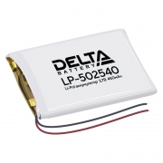 Аккумулятор Li-Po 3.7В 450мАч, Delta LP-502540