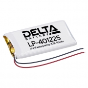 Аккумулятор Li-Po 3.7В 90мАч, Delta LP-401225