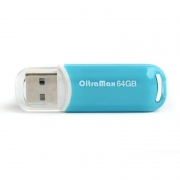 64Gb OltraMax 230 Steel Blue USB 2.0 (OM-64GB-230-St Blue)