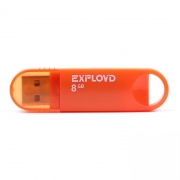 8Gb Exployd 570 Orange USB 2.0 (EX-8GB-570-Orange)