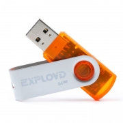 64Gb Exployd 530 Orange USB 2.0 (EX064GB530-O)