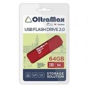 64Gb OltraMax 310 Red USB 2.0 (OM-64GB-310-Red)