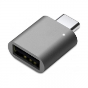Адаптер OTG USB Type C(m) - USB 3.0 Af, серый, KS-is KS-388-GR