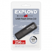 256Gb Exployd 620 Black USB 2.0 (EX-256GB-620-Black)