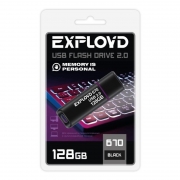 128Gb Exployd 670 Black USB 2.0 (EX-128GB-670-Black)