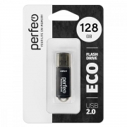 128Gb Perfeo E01 Black Economy Series USB 2.0 (PF-E01B128ES)