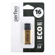 16Gb Perfeo E03 Gold Economy Series USB 2.0 (PF-E03Gl016ES)