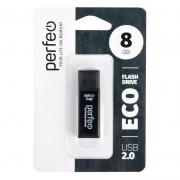 8Gb Perfeo E03 Black Economy Series USB 2.0 (PF-E03B008ES)
