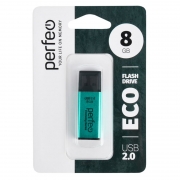 8Gb Perfeo E03 Green Economy Series USB 2.0 (PF-E03G008ES)
