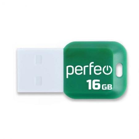 16Gb Perfeo M02 Green USB 2.0 (PF-M02G016)