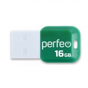 16Gb Perfeo M02 Green USB 2.0 (PF-M02G016)