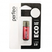 32Gb Perfeo E04 Red Economy Series USB 2.0 (PF-E04R032ES)