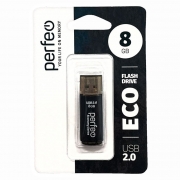 8Gb Perfeo E04 Black Economy Series USB 2.0 (PF-E04B008ES)