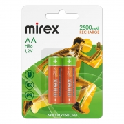  AA Mirex HR6 2500/ Ni-Mh, 2, 