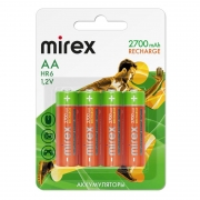  AA Mirex HR6 2700/ Ni-Mh, 4, 