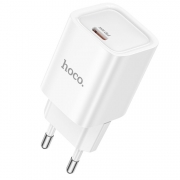 Зарядное устройство Hoco C148A, QC3.0/PD 30W USB C, белое