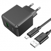   Hoco CS12A QC3.0 3 USB +  Micro USB, 