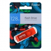 128Gb Smartbuy Twist Red USB3.0,    (SB128GBTWRSN)