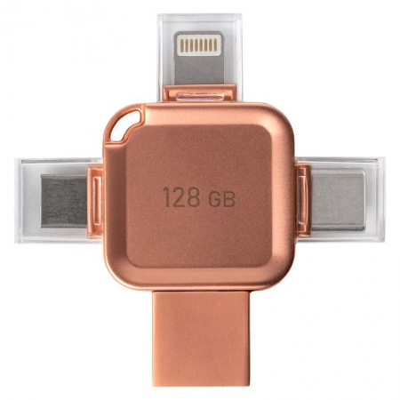 128Gb Smartbuy MC15 Quad Apricot Lightning/USB A/USB C/Micro USB (SB128GBMC15A)