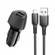    Borofone BZ31A 3.4A, 2xUSB-A +  Micro USB, 