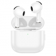 Гарнитура Bluetooth Hoco EW78 True, TWS, вставная, зарядный кейс, белая