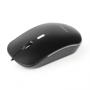 Мышь Smartbuy 288 Black USB с бесшумными кнопками, подсветка (SBM-288-K)