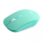 Мышь Smartbuy 288 Green USB с бесшумными кнопками, подсветка (SBM-288-LG)
