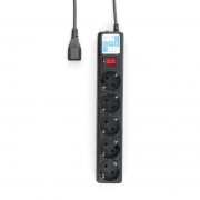 Сетевой фильтр для ИБП Power Cube, 2.2 кВт 10A, черный, 0.5 м, 5 розеток (SPG5-B1)