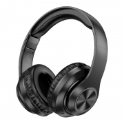 Гарнитура Bluetooth Borofone BO24 Gratified, MP3, полноразмерная, черная