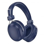 Наушники Bluetooth Borofone BO33 Melody, MP3, полноразмерные, синие