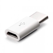 Адаптер USB Type C(m) - USB 2.0 micro Bf, белый, Premier (6-073)