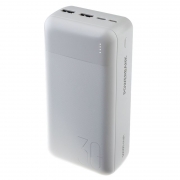 Зарядное устройство Perfeo Powerbank, 30000 мА/ч, 2.1A 2xUSB, белое (PF_E2096)
