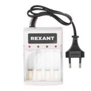 Зарядное устройство Rexant PC-05, 2/4x AA/AAA, 220В (18-2209-4)