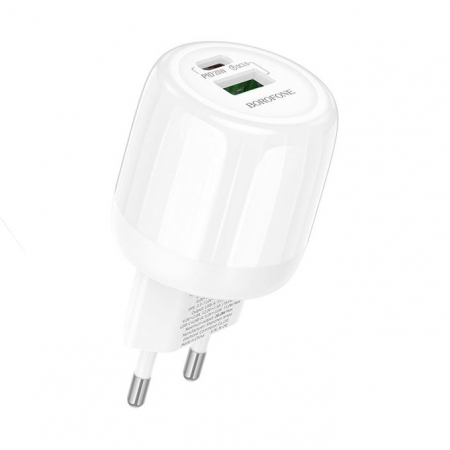 �������� ���������� Borofone BA93A, QC3.0/PD 20W USB A+C, �����