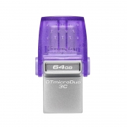 64Gb Kingston  DataTraveler microDuo 3C, USB 3.2  A+C (DTDUO3CG3/64GB)